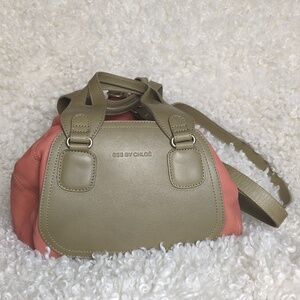 See By Chloe Peach Leather Crossbody Bag/Handbag